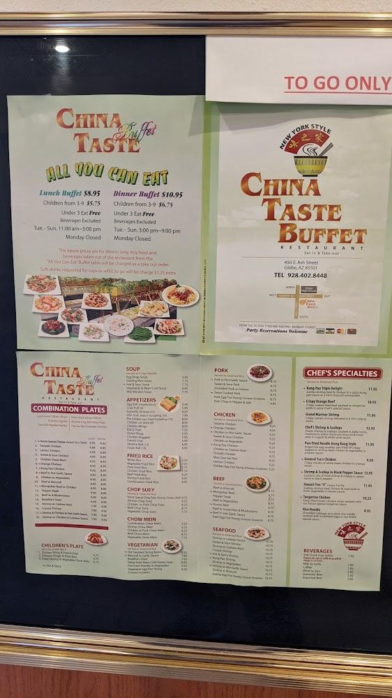 China Taste Buffet Dish 1